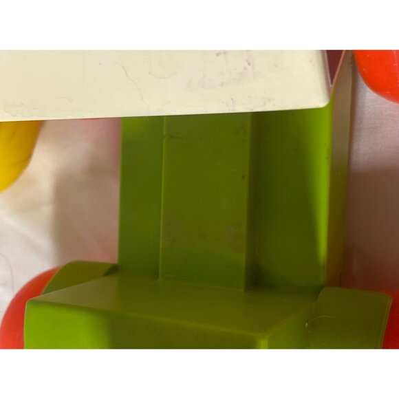 1970 Fisher Price Jiffy Dump Truck 156 Squeeze Bulb Pull Toy VTG - Picture 10 of 16